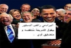 آخر نكتة ..  البرادعي يرفض الدستور لأجل الشريعة