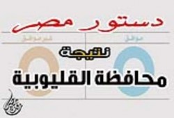 النتيجة النهائية  لمحافظة القليوبية