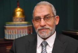 المرشد العام يهنئ الشعب المصري  بالدستور الجديد