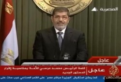 ملخص كلمة الرئيس مرسي للشعب المصري بمناسبة إقرار الدستور