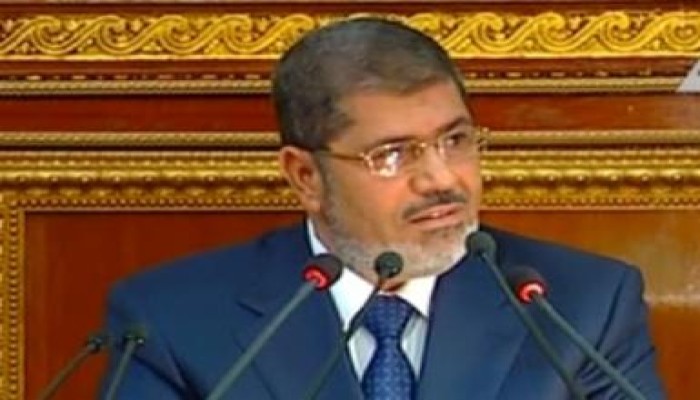 ملخص كلمة الرئيس مرسي أمام مجلس الشورى