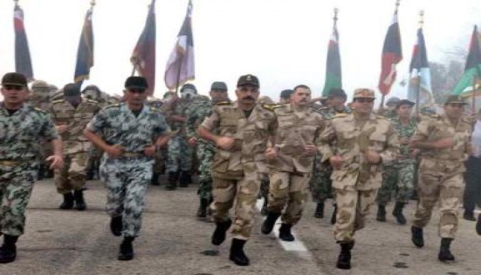 وزير الدفاع يشهد عدد من الأنشطة التدريبية بالجيش الثانى (صور)