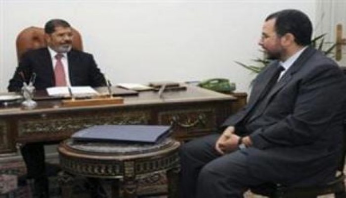 الوزراء الجدد يؤدون اليمين الدستورية أمام الرئيس مرسي