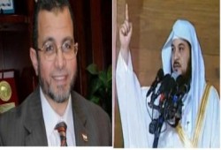 "قنديل" يلتقى "العريفي" ويحييه على روحه الطيبة تجاه مصر والمصريين