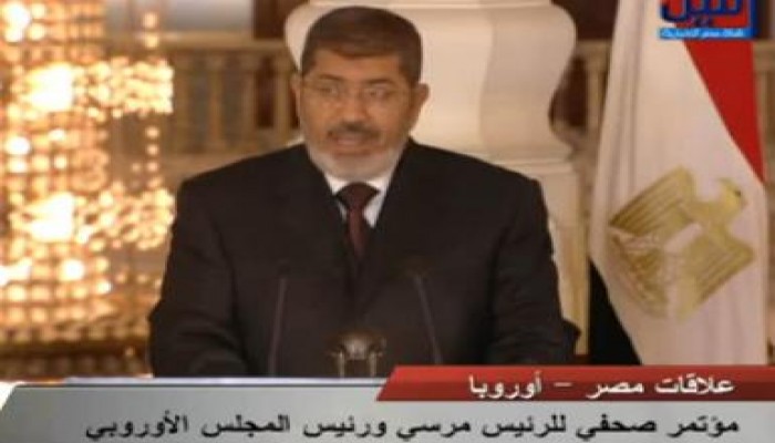 الرئيس مرسي: الأوضاع في مالي يجب التعامل معها بحكمة (متلفز)