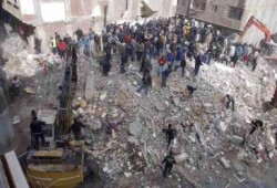 الصحة: ارتفاع حالات الوفاة فى حادث عقار الاسكندرية إلى 28 حالة
