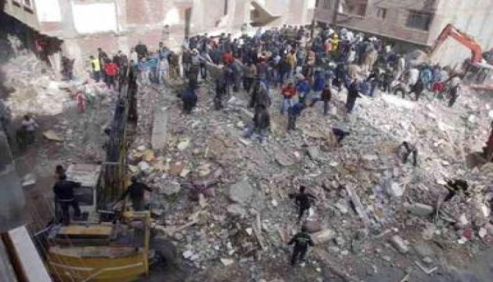 الصحة: ارتفاع حالات الوفاة فى حادث عقار الاسكندرية إلى 28 حالة