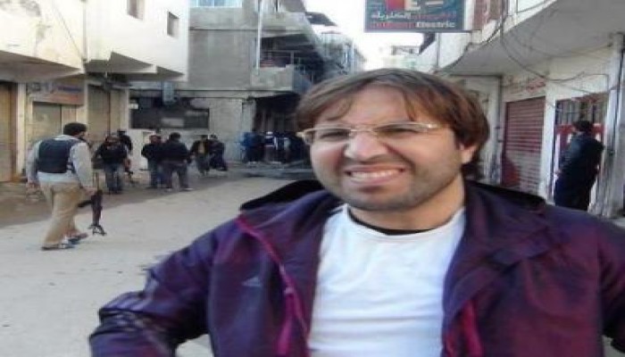 استشهاد مراسل قناة الجزيرة الفضائية في سوريا "محمد المسالمة" (متلفز)