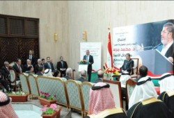اجتماع السيد الرئيس بمجموعه من رجال الاعمال المصريين والسعوديين (صور)