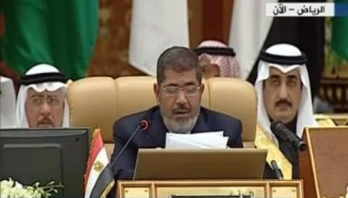 الرئيس مرسي يعلن معارضة مصر للتدخل العسكري الفرنسي في مالي