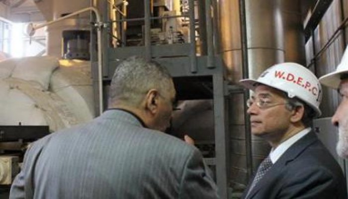 حسن البرنس يزور محطة كهرباء أبو قير بوحدتيها الجديدتين (صور)