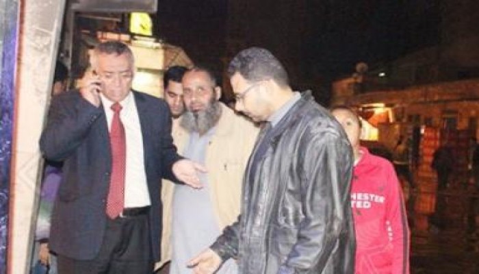 "حسن البرنس" جولة بـ "وادى القمر" والعمل على حل المشكلة وتفاعل الاهالي