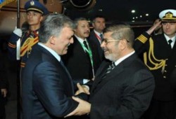 بدء الجلسة الرسمية بين مرسي وجول لتوسيع التعاون بين مصر وتركيا