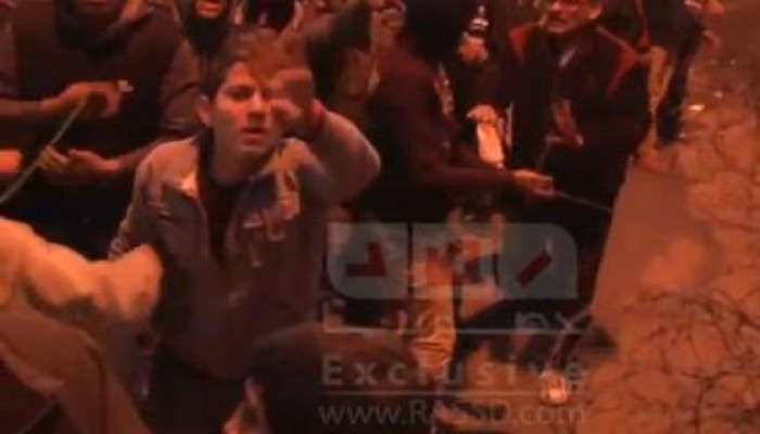متظاهرو الاتحادية: "محدش يصور" !! (متلفز)
