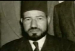 مشهد تمثيلي يوضح كيف تم اغتيال الامام حسن البنا (متلفز)