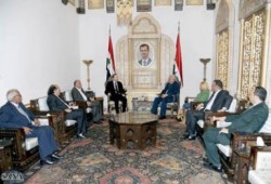 فضيحة.. وفد ناصري مصري يزور دمشق.. يؤيد بشار ويهاجم الثوار