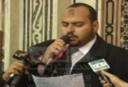 ياسر محرز يتلو وصية أخيه الشهيد "بإذن الله" محمد محرز (متلفز)