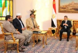 الرئيس يلتقي وفد حزب البناء والتنمية ويستعرض مبادرة الحزب للحوار الوطني الشامل