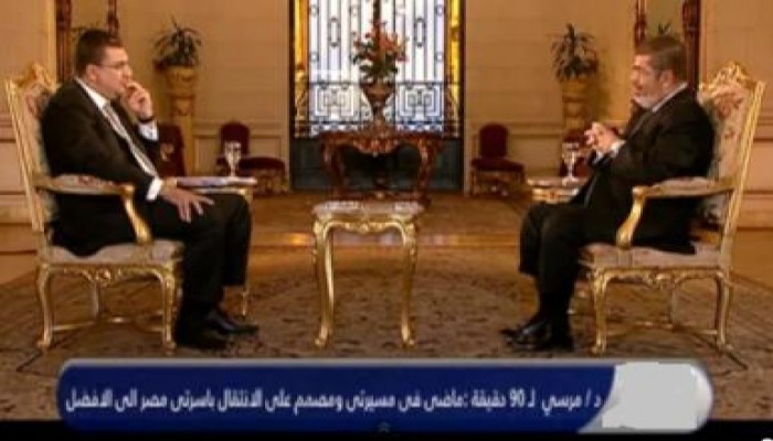 لقاء الرئيس مع "عمرو الليثي" كامل (متلفز)