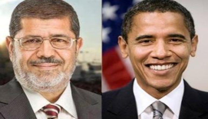 الرئيس مرسي يتلقى دعوة من الرئيس أوباما لزيارة الولابات المتحدة الأمريكية