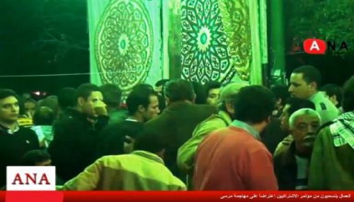 انسحاب عمال الأسكندرية من مؤتمر لجبهة الانقاذ بسبب تحريضهم على العصيان (متلفز)