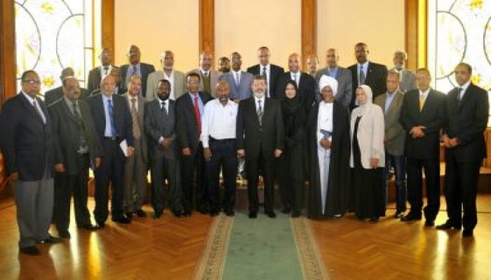 الرئيس يستقبل رموز النوبة