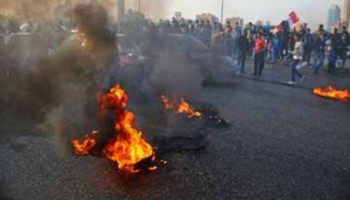 حريق هائل بمقر اتحاد الكرة.. وفتح كوبري أكتوبر للمرور