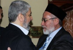 المرشد العام يلتقي بالأستاذ خالد مشعل
