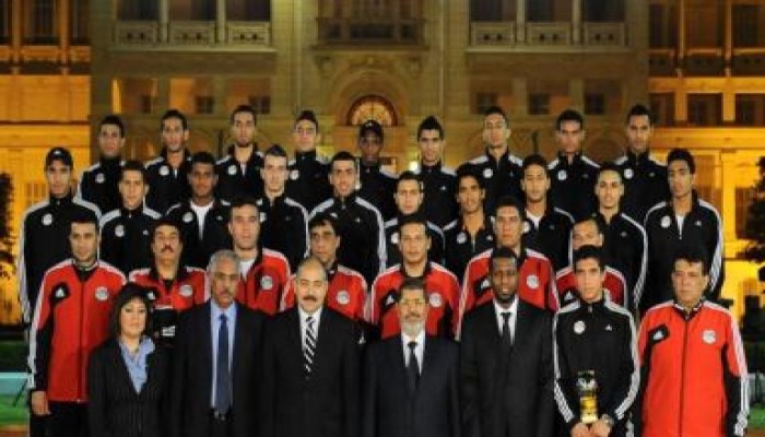 بيـان صحفـــي من رئاسة الجمهورية بخصوص استقبال الرئيس  لمنتخب مصر لكرة القدم للشباب