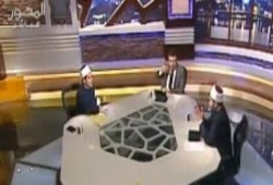مناظره قويه بين سلامه عبد القوي المتحدث باسم الاوقاف ومظهر شاهين "متلفز"