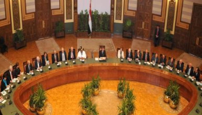 الرئيس يلتقى مجلس أمناء مكتبة الاسكندرية