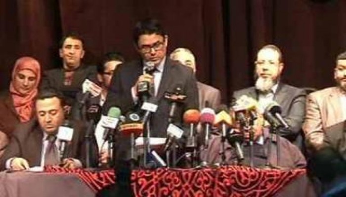 جبهة الضمير تدعو خلال لقاء مع الرئيس لمحاكم ثورية وتشكيل حكومة