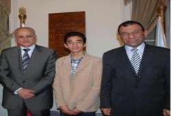 وزير التعليم يقرر تعيين طالب إعدادي  عضواً باللجنة التنفيذية العليا للوزارة " متلفز "