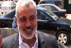 هنيه يعبر رفح عائدا إلي غزة