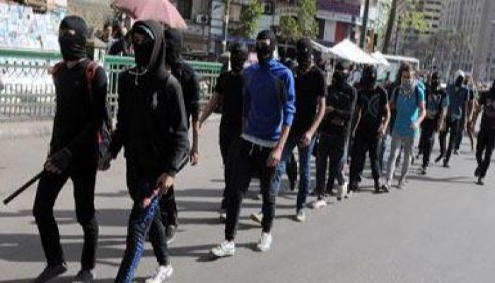 مليشيات جبهة الخراب  تهاجم الشرطة وتحرق نقطة أمن المتحف المصري