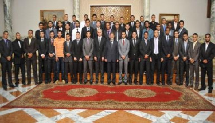 الرئيس يلتقي برؤساء اتحادات طلاب جامعات مصر