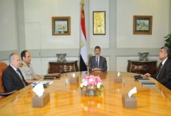 بيان من الرئاسة بخصوص اجتماع الرئيس مع وزيري الدفاع والداخلية ومتابعة حادثة اختطاف الجنود