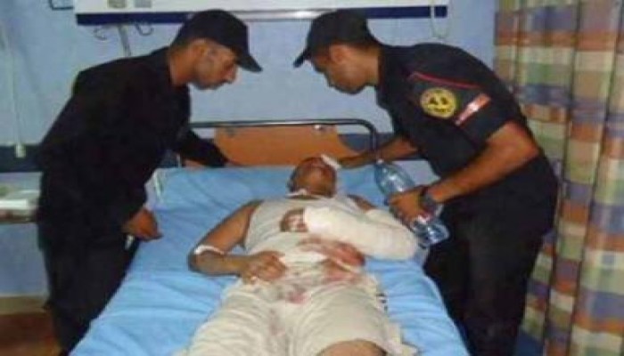 استشهاد مجند متأثرا بحروق على يد متظاهرين بشارع محمد محمود