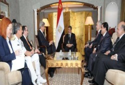 بيان صحفي من رئاسة الجمهورية بخصوص لقاء الرئيس مرسي وكيري