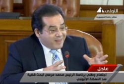 أيمن نور يثني على قدرات الرئيس ومعرفته بالتفاصيل الهندسية لسد أثيوبيا (متلفز)