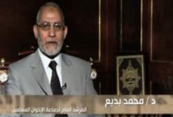 المرشد العام للإخوان المسلمين وحديث من القلب (متلفز)