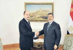الرئيس لـ "الأهرام": الأخونة عنوان مضلل.. والحديث عن انتخابات مبكرة "عبثي".. ولا للعنف