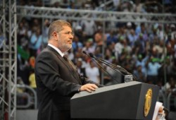 كلمة السيد الرئيس الدكتور محمد مرسي بمؤتمر الأمة المصرية في دعم الثورة السورية كاملة