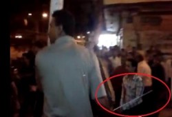 لحظة هجوم البلطجية علي مؤتمر دعم الشرعية بكفر الشيخ " متلفز "