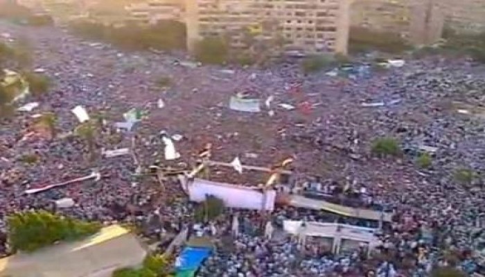 لبيك اسلام البطولة كلنا نفدي الحمى من قلب ميدان رابعة العدوية (متلفز)