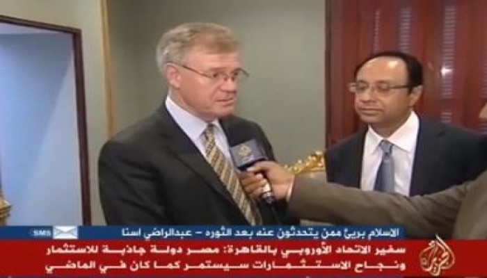 سفير الاتحاد الأوروبي بالقاهرة: مصر دولة جاذبة للاستثمار وسيستمر نجاحها في ذلك (متلفز)