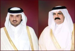أمير قطر أبلغ الأسرة الحاكمة قراره تسليم السلطة إلى ولى عهده تميم