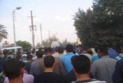 الآلاف يشيعون جنازة الشهيد حسام شوقي بالشرقية