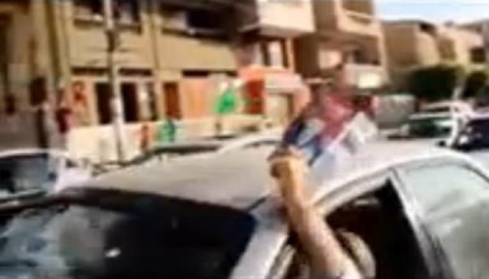 مسيرة بالسيارات تأييدا للرئيس مرسي في شوارع العريش (متلفز)