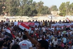 200 ألف مصري يحتشدون في مدينة طنطا تأييدا للرئيس والشرعية